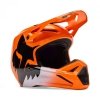 KASK MOTOCYKLOWY FOX V1 SHIELD FLUO ORANGE S